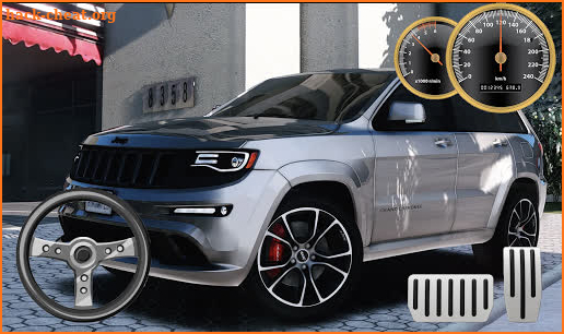 Driving Jeep Grand Cherokee SRT 8 City & Parking screenshot