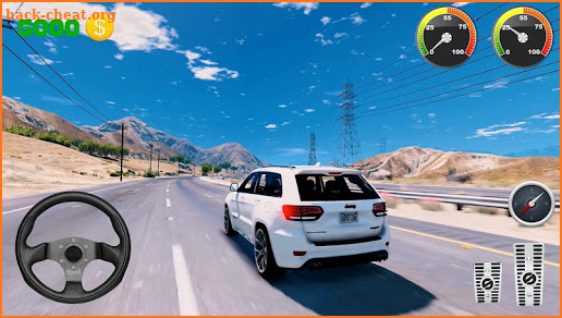 Driving Jeep Grand Cherokee SRT8 - City & Offroad screenshot