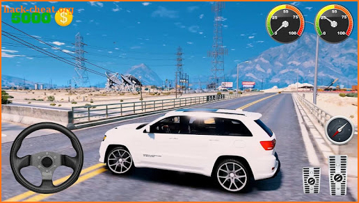 Driving Jeep Grand Cherokee SRT8 - City & Offroad screenshot