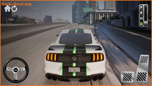 Driving Muscle Car Mustang GT screenshot