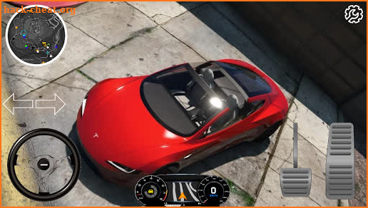 Driving School: Tesla Roadster 2020 screenshot