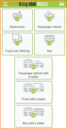 Driving school tests - eTesty.CZ screenshot