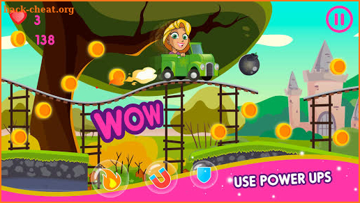 Driving with Rapunzel Princess Adventurs world screenshot