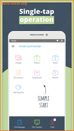 Droid Commander screenshot