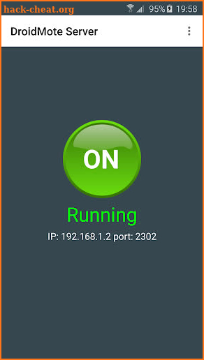 DroidMote Server (root) screenshot