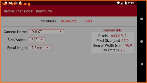 Drone Dimensions Pro: Thermal Edition screenshot