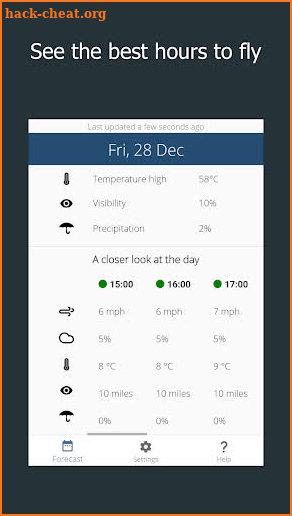 Drone Forecast screenshot