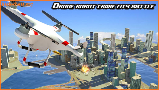 Drone Robot Transform Robot Car Transforming games screenshot