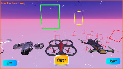 Drone Simulation - Space Drone Racing Simulator 3D screenshot