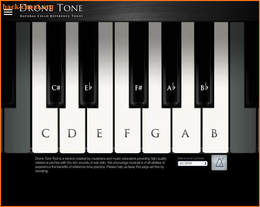 Drone Tone Tool screenshot