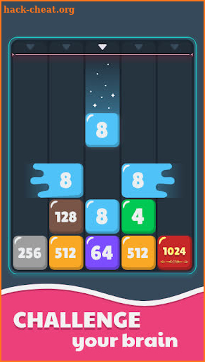 Drop & Merge Numbers - Block Puzzle screenshot