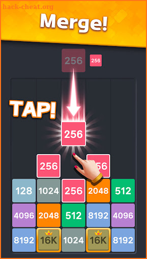 Drop Merge : Number Puzzle screenshot