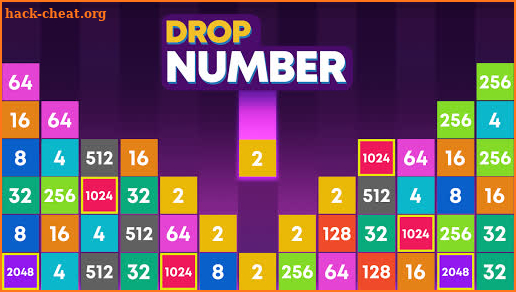 Drop Number: Number Puzzle 2048 screenshot