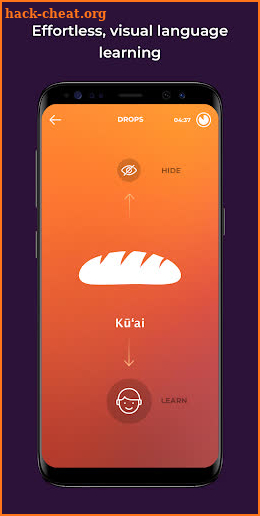 Drops: Finnish language learning screenshot