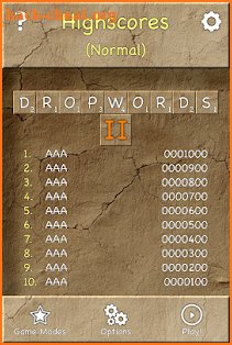 Dropwords 2 screenshot