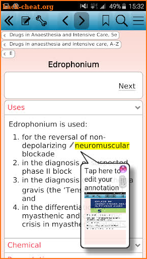 Drugs in Anaesth&Int Care 5e screenshot