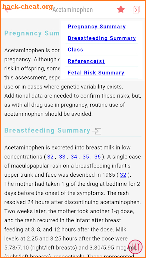 Drugs in Preg & Lact screenshot