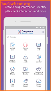 Drugs.com Medication Guide screenshot