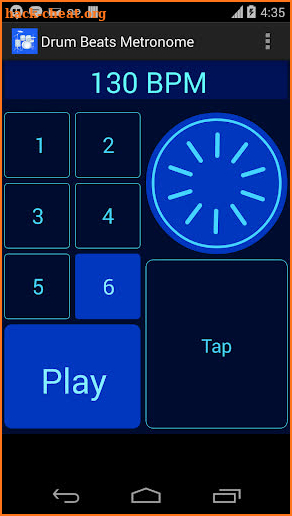 Drum Beats Metronome screenshot