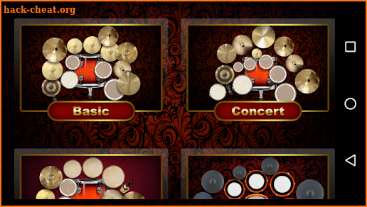 Drum kit screenshot