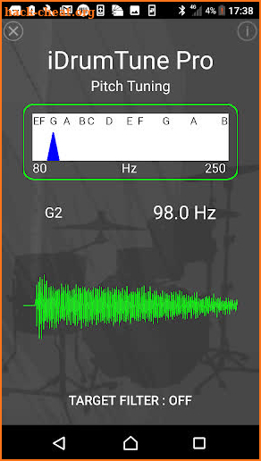 Drum Tuner - iDrumTune Pro screenshot