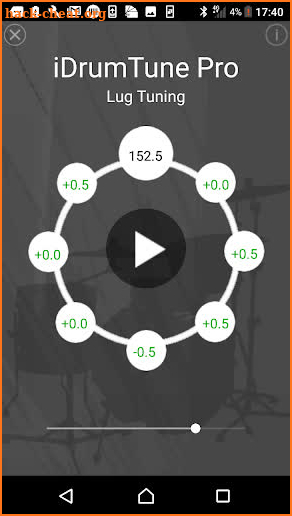 Drum Tuner - iDrumTune Pro screenshot