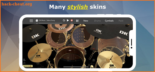 DrumKnee Drums 3D screenshot