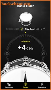 Drumtune PRO | Drum Tuner  > Drum tuning made easy screenshot