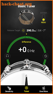 Drumtune PRO | Drum Tuner  > Drum tuning made easy screenshot