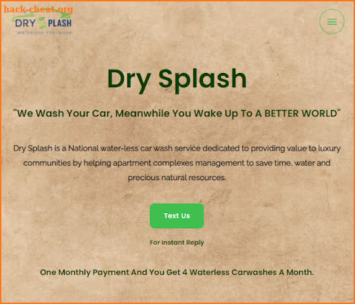 Dry Splash screenshot