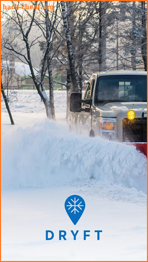 Dryft: The best On Demand Snow Removal App! screenshot