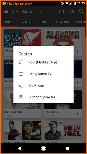 DsCast Music Player - Chromecast, DLNA, NAS screenshot