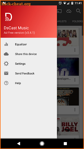 DsCast Music Player - Chromecast, DLNA, NAS screenshot