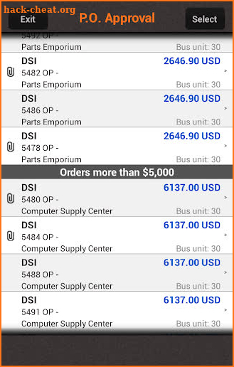 DSI Mobile Client – for Honeywell Device screenshot