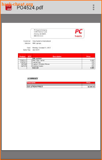 DSI Mobile Client – for Honeywell Device screenshot