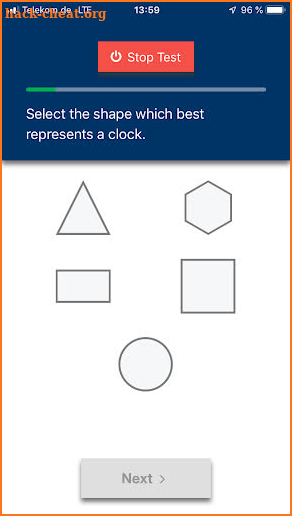 DST - Dementia Screening Test, Alzheimer Test screenshot