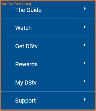 DStv screenshot