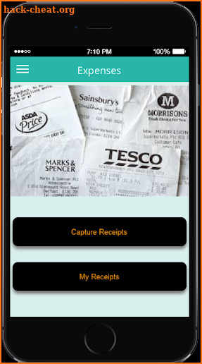 DTS Receipt Manager screenshot