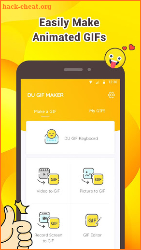 DU GIF Maker: GIF Maker, Video to GIF & GIF Editor screenshot