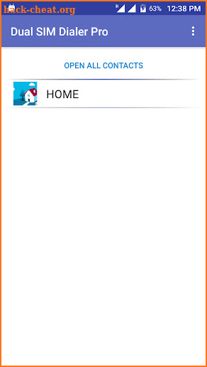 Dual SIM Dialer Pro screenshot