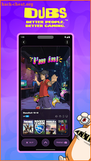 DUBS – Find Gaming Friends screenshot