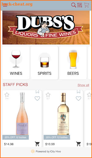 Dubs's Liquors and Fine Wines screenshot