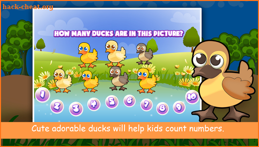 Duck Counting Numbers for Kids: Learning Basic 123 screenshot