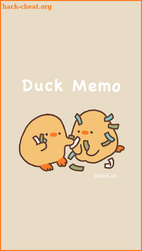 Duck memo screenshot