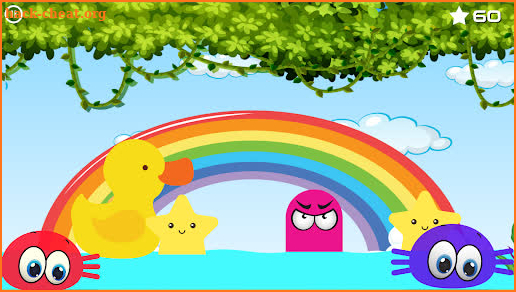 Duck vs Monster Cartoon Puzzle screenshot