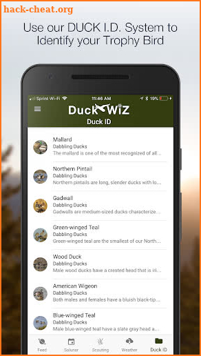 Duck Wiz: Hunting Predictions, Weather & Scouting screenshot