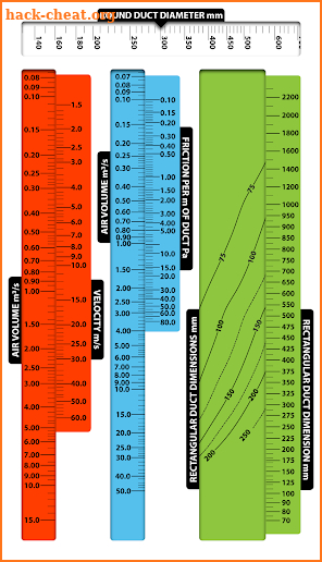 DUCT Ductulator screenshot