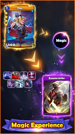 Duel Heroes: Magic TCG card battle game screenshot