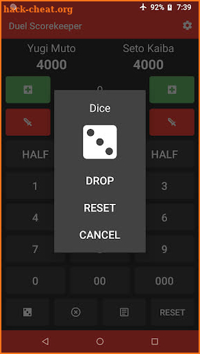 Duel Scorekeeper screenshot