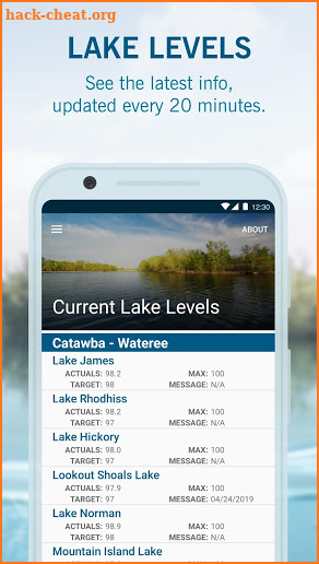 Duke Energy Lake View screenshot